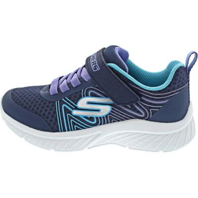 Skechers Microspec Plus 303535LNVMT Kinder Sneakers - Navy/Blau Ganzjährig Skechers Microspec Plus 303535LNVMT Kinder Sneakers - Navy/Blau Ganzjährig