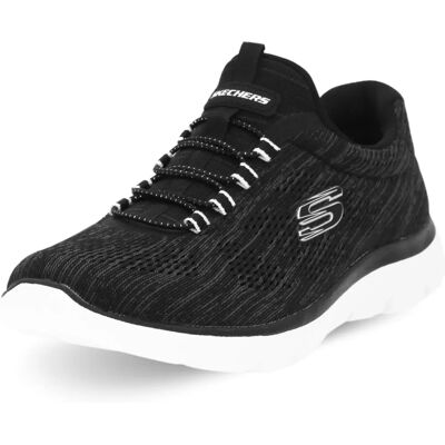 Zapatos Skechers 150113/BKW Summits-Fun Flare Mujer Negros/Blancos Zapatos Skechers 150113/BKW Summits-Fun Flare Mujer Negros/Blancos
