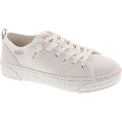 Baskets en toile pour femmes Skechers - Blanc - BOBS COPA Baskets en toile pour femmes Skechers - Blanc - BOBS COPA