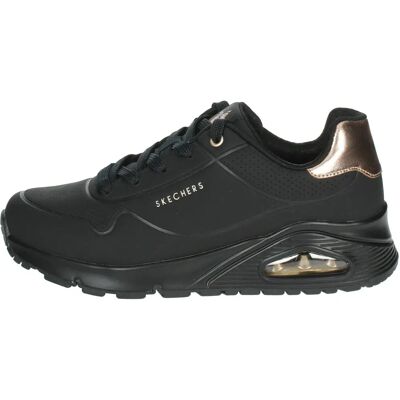 Baskets Skechers Uno Gen1 Shimmer - Enfants Noires - Publicité Baskets Skechers Uno Gen1 Shimmer - Enfants Noires - Publicité