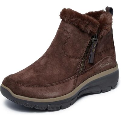 Skechers Easy Going COOL Zip Bootie chocolat Skechers Easy Going COOL Zip Bootie chocolat