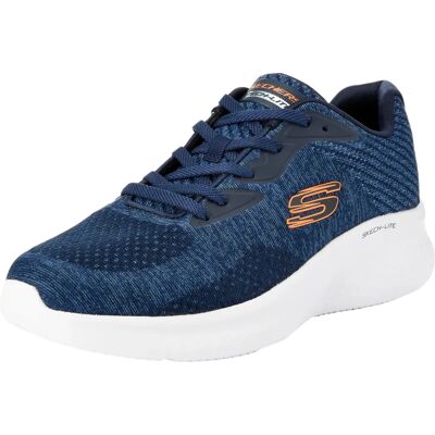 Skechers Faregrove Zapatillas Casual Navy/Orange - Sneakers Skechers Faregrove Zapatillas Casual Navy/Orange - Sneakers
