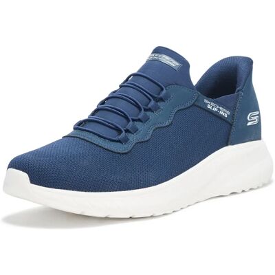 Skechers Navy Slip-ins BOBS Sport Squad Chaos - Buty Skechers Navy Slip-ins BOBS Sport Squad Chaos - Buty