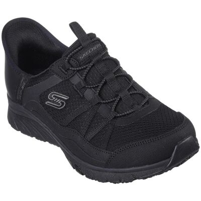 Skechers Slip-ins Leisurely Schwarz - Turnschuhe Skechers Slip-ins Leisurely Schwarz - Turnschuhe