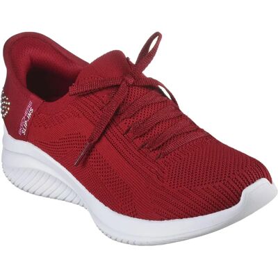 Skechers Ultra Flex 3.0 Heart Me - Baskets - Rouge - Publicité Skechers Ultra Flex 3.0 Heart Me - Baskets - Rouge - Publicité