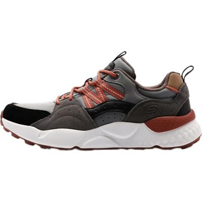 Skechers Heren Lederen Casual Slippers - 210555 Bendino Dormer Skechers Heren Lederen Casual Slippers - 210555 Bendino Dormer
