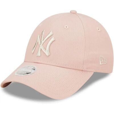Casquette 9Forty Rose pour Femmes de New Era - Ajustable Yankees NY Casquette 9Forty Rose pour Femmes de New Era - Ajustable Yankees NY