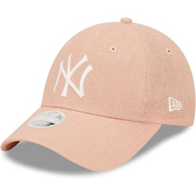 Casquette Rose pour Femmes New Era - MLB 9Forty - Taille Ajustable - Publicité Casquette Rose pour Femmes New Era - MLB 9Forty - Taille Ajustable - Publicité