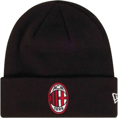 New Era Core Cuff Ac Milan Beanie (60363646) zwart New Era Core Cuff Ac Milan Beanie (60363646) zwart