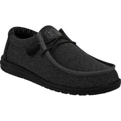 Hey Dude Wally Sox Μαύρα - Αθλητικά Hey Dude Wally Sox Μαύρα - Αθλητικά