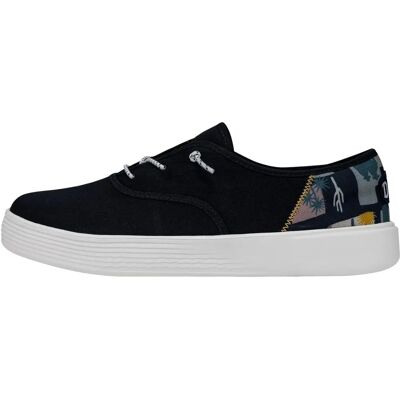 Hey Dude Conway Craft Λινό Ναυτικό Μπλε - Αθλητικά Hey Dude Conway Craft Λινό Ναυτικό Μπλε - Αθλητικά