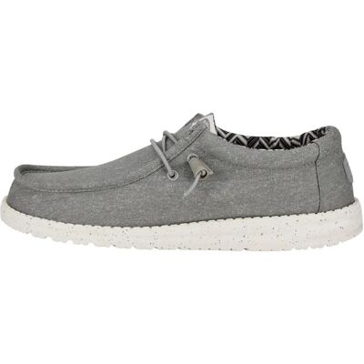 Herren Hausschuhe WALLY CANVAS 40700 hellgrau Herren Hausschuhe WALLY CANVAS 40700 hellgrau