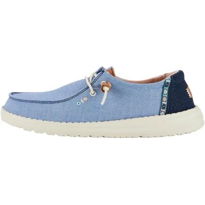 Chaussures Hey Dude Wendy 40729-425 Bleu - Chaussures décontractées à enfiler - Publicité Chaussures Hey Dude Wendy 40729-425 Bleu - Chaussures décontractées à enfiler - Publicité