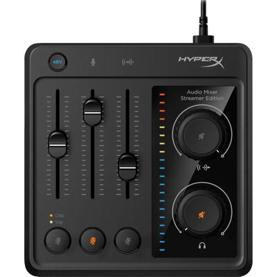 HyperX Audio Mixer - Professional Audio Mixer for Streaming & Recording HyperX Audio Mixer - Professional Audio Mixer for Streaming & Recording