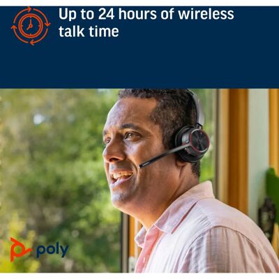 Poly Voyager 4310 - Headset with Bluetooth & USB-A Poly Voyager 4310 - Headset with Bluetooth & USB-A