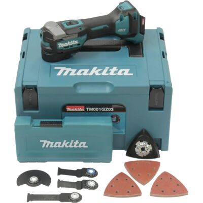 Makita TM001GZ03 Akku Multitool - Leistungsstark und vielseitig Makita TM001GZ03 Akku Multitool - Leistungsstark und vielseitig