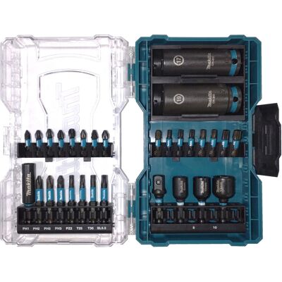 Makita E-22903 Impact Black Schrauberbits-Set - 30 Stück Makita E-22903 Impact Black Schrauberbits-Set - 30 Stück