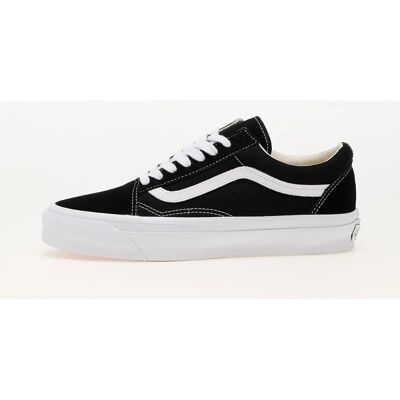 Pantofi Vans Old Skool Negri - Piele, Nubuc - Unisex Pantofi Vans Old Skool Negri - Piele, Nubuc - Unisex