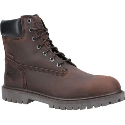 Timberland Pro Iconic 2.0 Brown Premium Full Grain Leather Boots - Safety Timberland Pro Iconic 2.0 Brown Premium Full Grain Leather Boots - Safety