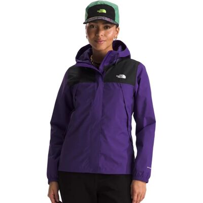 Kurtka damska Antora od The North Face - Fioletowa/ Czarna - XS - Wodoodporna Kurtka na Zewnątrz Kurtka damska Antora od The North Face - Fioletowa/ Czarna - XS - Wodoodporna Kurtka na Zewnątrz