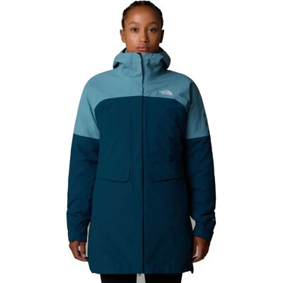 The North Face W Dryvent Mono Triclimate Parka 3-In-1 Jas Dames Blauw XS The North Face W Dryvent Mono Triclimate Parka 3-In-1 Jas Dames Blauw XS