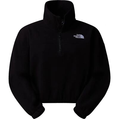 Sudadera Recortada The North Face Glacier - negro Sudadera Recortada The North Face Glacier - negro