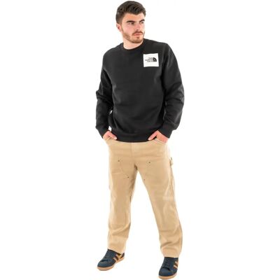 The North Face Fine Crewneck Sweatshirt TNF Black M - Sweatshirt - Zwart - M The North Face Fine Crewneck Sweatshirt TNF Black M - Sweatshirt - Zwart - M