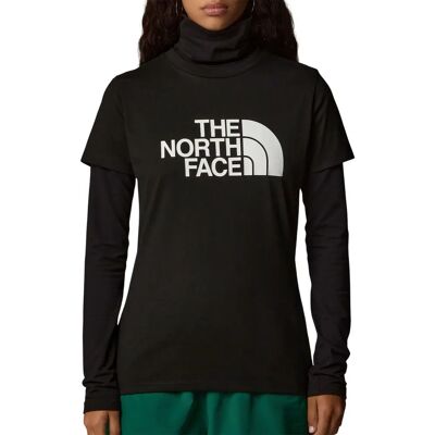 Βαμβακερό T-shirt με κοντό μανίκι της The North Face - Γυναίκες, Μαύρο, Όλη η χρονιά Βαμβακερό T-shirt με κοντό μανίκι της The North Face - Γυναίκες, Μαύρο, Όλη η χρονιά