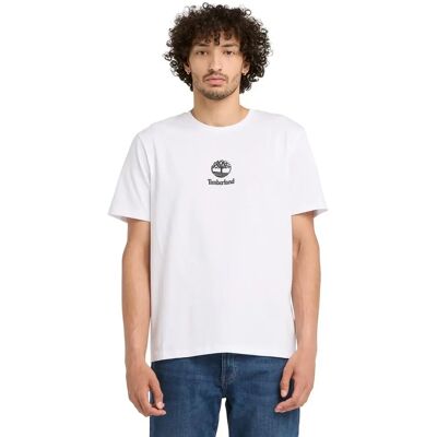 TIMBERLAND S T-shirt Unisexe en Jersey Blanc - Sportif Décontracté TIMBERLAND S T-shirt Unisexe en Jersey Blanc - Sportif Décontracté
