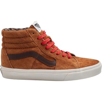 Vans Δέρμα Sk8-Hi Καφέ - Παπούτσια Vans Δέρμα Sk8-Hi Καφέ - Παπούτσια