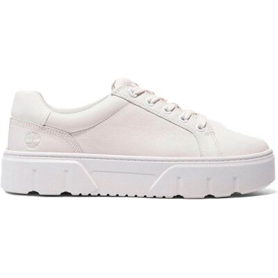 Timberland Laurel Court Low Lace Up - Chaussures Femme Cuir Blanc - Baskets - Publicité Timberland Laurel Court Low Lace Up - Chaussures Femme Cuir Blanc - Baskets - Publicité