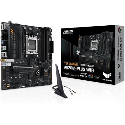 ASUS - TUF GAMING A620M-PLUS WIFI - AM5 - DDR5 - Motherboard ASUS - TUF GAMING A620M-PLUS WIFI - AM5 - DDR5 - Motherboard