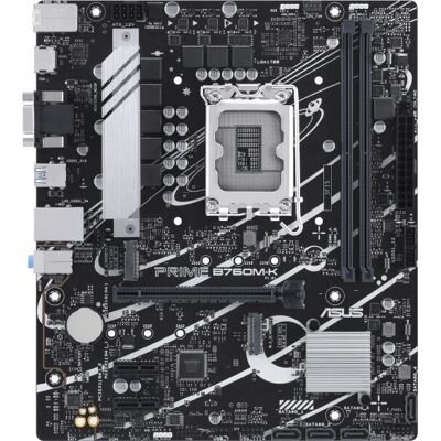 ASUS PRIME B760M-K Intel B760 LGA 1700 micro ATX - Mainboard ASUS PRIME B760M-K Intel B760 LGA 1700 micro ATX - Mainboard