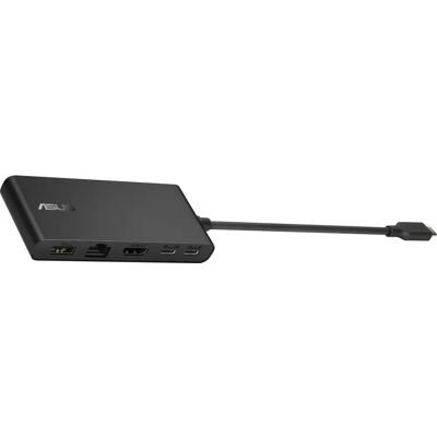 ASUS - DC201 - 4K USB-C - Fekete - Dokkolóállomás ASUS - DC201 - 4K USB-C - Fekete - Dokkolóállomás