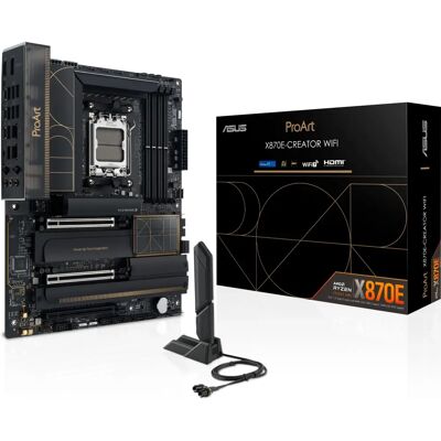 ASUS ProArt X870E-CREATOR WIFI - Motherboard with AMD Socket AM5, DDR5, Wi-Fi ASUS ProArt X870E-CREATOR WIFI - Motherboard with AMD Socket AM5, DDR5, Wi-Fi