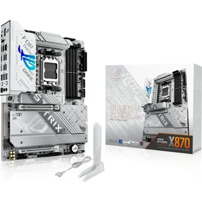 Carte mère ASUS ROG Strix X870-A Gaming WiFi - DDR5, WiFi 7, PCIe 5.0 - Publicité Carte mère ASUS ROG Strix X870-A Gaming WiFi - DDR5, WiFi 7, PCIe 5.0 - Publicité