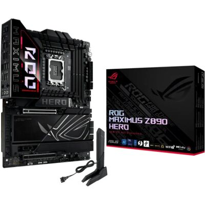 ASUS - ROG MAXIMUS Z890 HERO - LGA 1851 - ATX - Scheda madre ASUS - ROG MAXIMUS Z890 HERO - LGA 1851 - ATX - Scheda madre