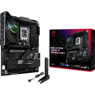 ASUS Z890-F GAMING WIFI Motherboard - ATX, Black ASUS Z890-F GAMING WIFI Motherboard - ATX, Black