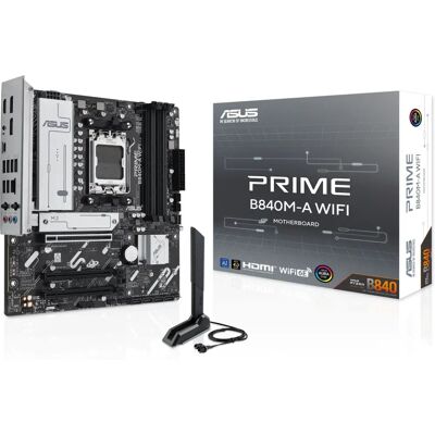 Placă de bază ASUS B840M-A Micro ATX - AMD B840 DDR5 WiFi 6E Placă de bază ASUS B840M-A Micro ATX - AMD B840 DDR5 WiFi 6E