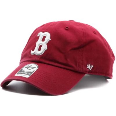 '47 MLB Boston Red Sox Casquette CLEAN UP - Visière incurvée, Réglable, Twill coton - Publicité '47 MLB Boston Red Sox Casquette CLEAN UP - Visière incurvée, Réglable, Twill coton - Publicité