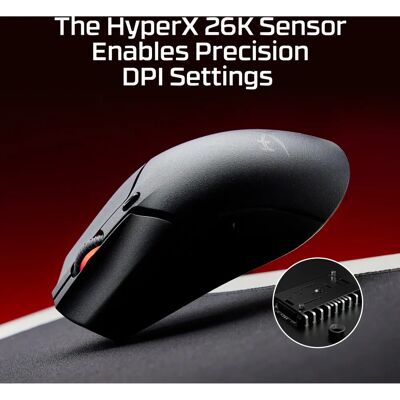 Mouse Gaming HyperX Pulsefire Haste 2 Mini Sem Fio - Preto Mouse Gaming HyperX Pulsefire Haste 2 Mini Sem Fio - Preto