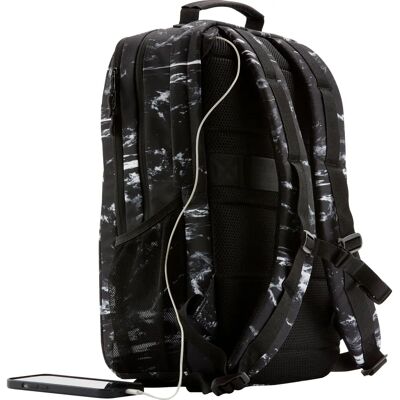 HP Mochila Campus XL con patrón de mármol - Mochila HP Mochila Campus XL con patrón de mármol - Mochila