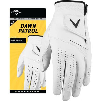 Golfowa rękawica Dawn Patrol z białej skóry od Callaway - Golfowa rękawica Golfowa rękawica Dawn Patrol z białej skóry od Callaway - Golfowa rękawica