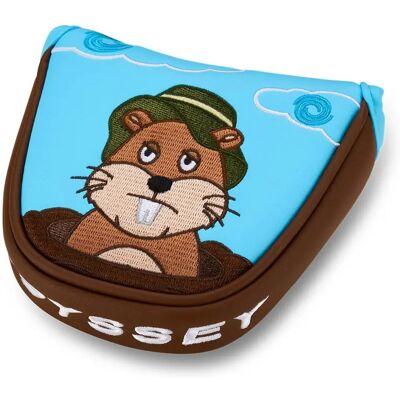 Callaway Gopher Mallet Headcover - Kék/Barna - Golf Headcover Callaway Gopher Mallet Headcover - Kék/Barna - Golf Headcover