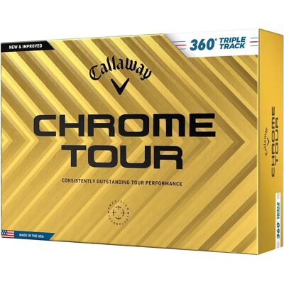 Pro vade Callaway Chrome Tour 360 Triple Track - Giallo Pro vade Callaway Chrome Tour 360 Triple Track - Giallo