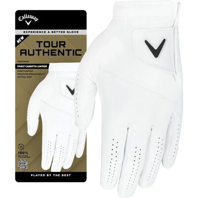 Gant de golf Callaway Tour Authentic - Blanc Gant de golf Callaway Tour Authentic - Blanc