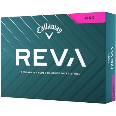 Golf ball rosa Callaway Reva per donne - 12 pezzi Golf ball rosa Callaway Reva per donne - 12 pezzi
