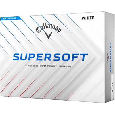 Ballons de golf Callaway Supersoft Blancs - Balles de golf Ballons de golf Callaway Supersoft Blancs - Balles de golf