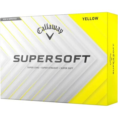 Balla da golf Callaway Supersoft - Giallo Balla da golf Callaway Supersoft - Giallo