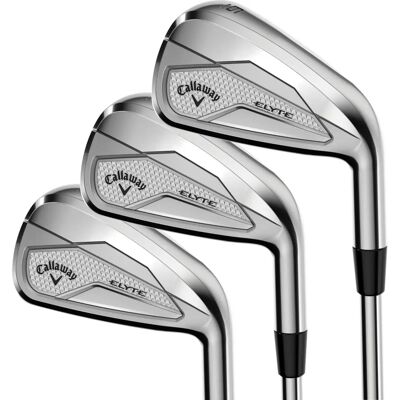 Fers Callaway Elyte en Acier - Modèle: 5-PW, Couleur: Acier, Marque: Callaway - Fers de Golf - Publicité Fers Callaway Elyte en Acier - Modèle: 5-PW, Couleur: Acier, Marque: Callaway - Fers de Golf - Publicité